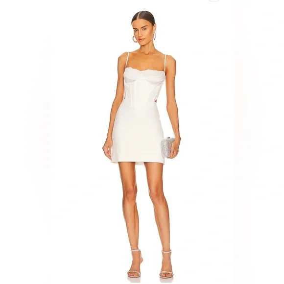 mini dresses sale Billie V-Neck Lace Mini Dress